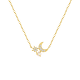 Ariana Necklace - 14K Gold Plated