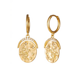 Seasons Amulet Earrings - 14k Gold Vermeil