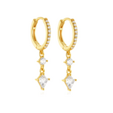 Natasha Hoops - 14K Gold Plated