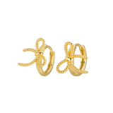 Angelina Hoops - 14K Gold Plated