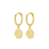 Soleil Luna Hoops - 14K Gold Plated