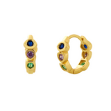 Serafina Hoops - 14K Gold Plated