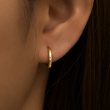 Comet Huggies - 14K Gold Plated