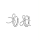 Angelina Hoops - Sterling Silver