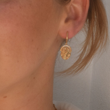 Seasons Amulet Earrings - 14k Gold Vermeil