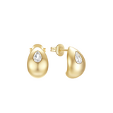 Clarissa Studs - 14K Gold Plated