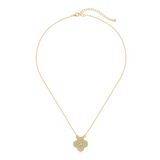Lucky Clover Necklace - 18K Gold Plated