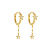 Anna Hoops - 14K Gold Plated