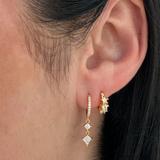 Natasha Hoops - 14K Gold Plated