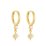 Tallullah Hoops - 14K Gold Plated