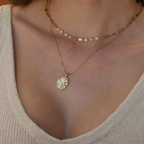 Seasons Amulet Necklace - 14K Gold Vermeil