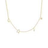 Carmine Necklace - 14K Gold Plated