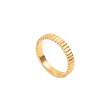 Carter Band Ring - 18K Gold Plated Stainless Steel