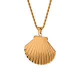 Ariel Necklace - 18K Gold Plated Stainless Steel