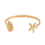 Mermaid Cuff - 18K Gold Plated