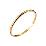 Essential Golf Bangle - 18K Gold Plated Stainless Steel