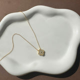 Lucky Clover Necklace - 18K Gold Plated